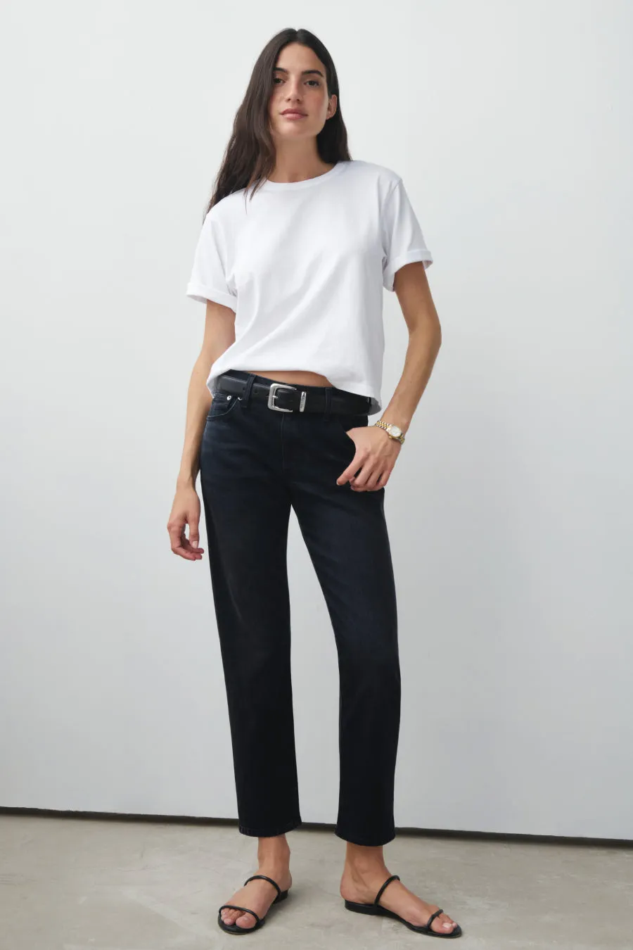 The Practice Tee in Dime Knit™
