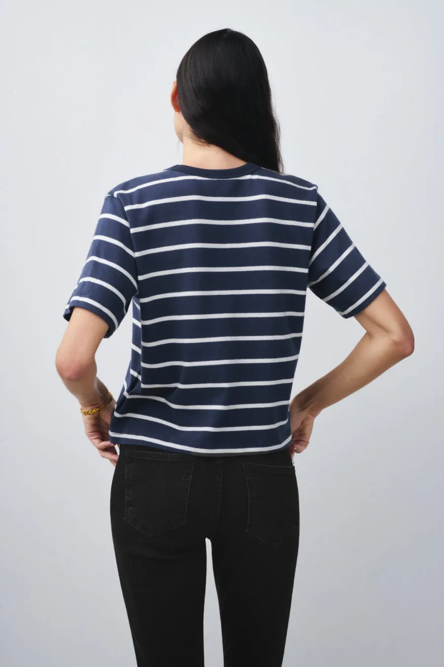 The Practice Tee in Dime Knit™