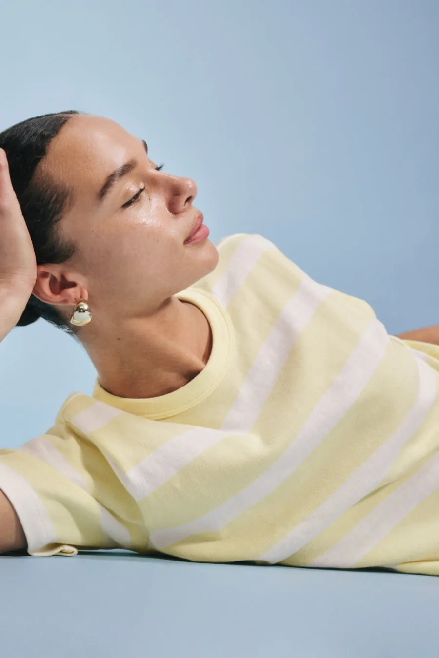 The Practice Tee in Dime Knit™
