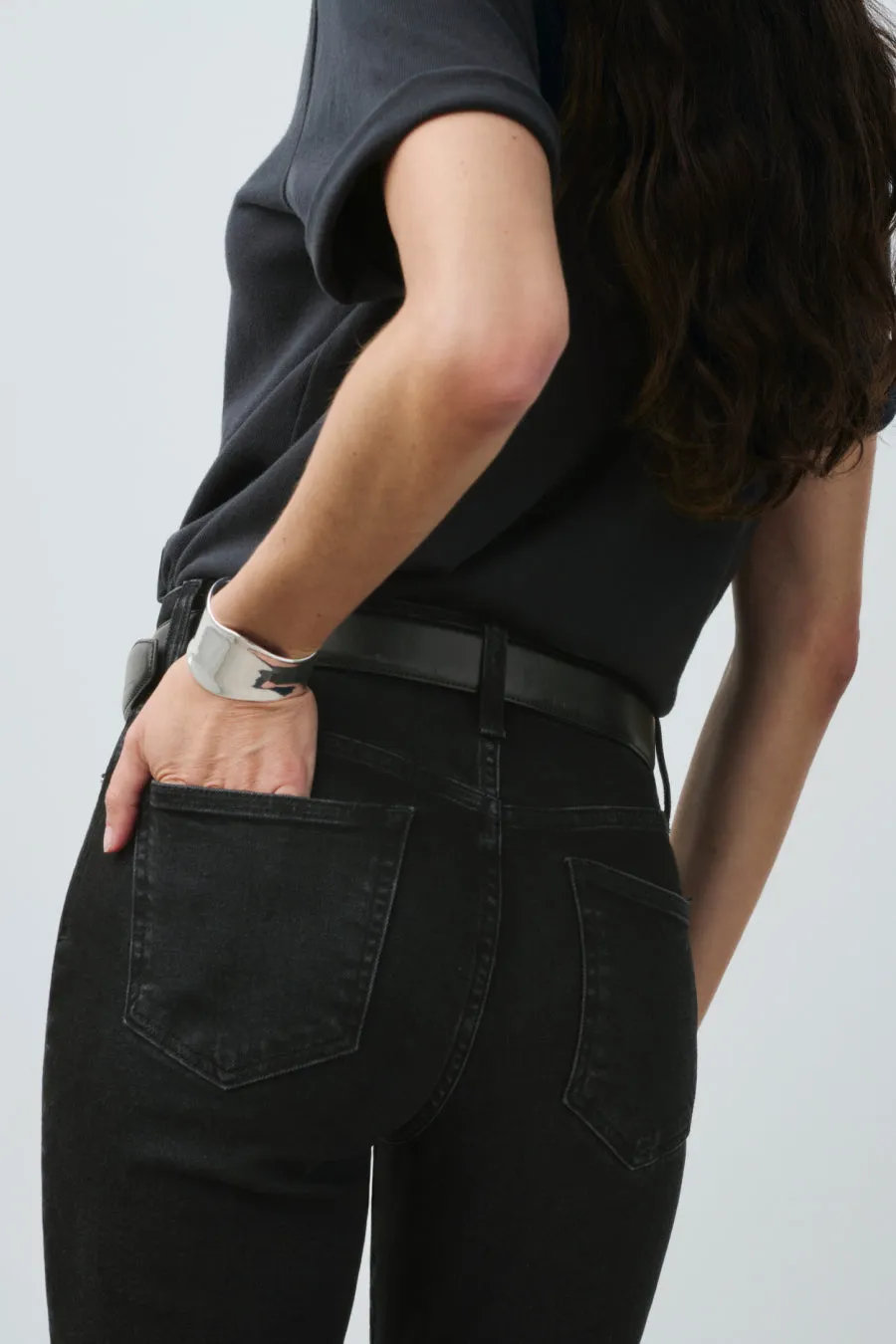The Practice Tee in Dime Knit™