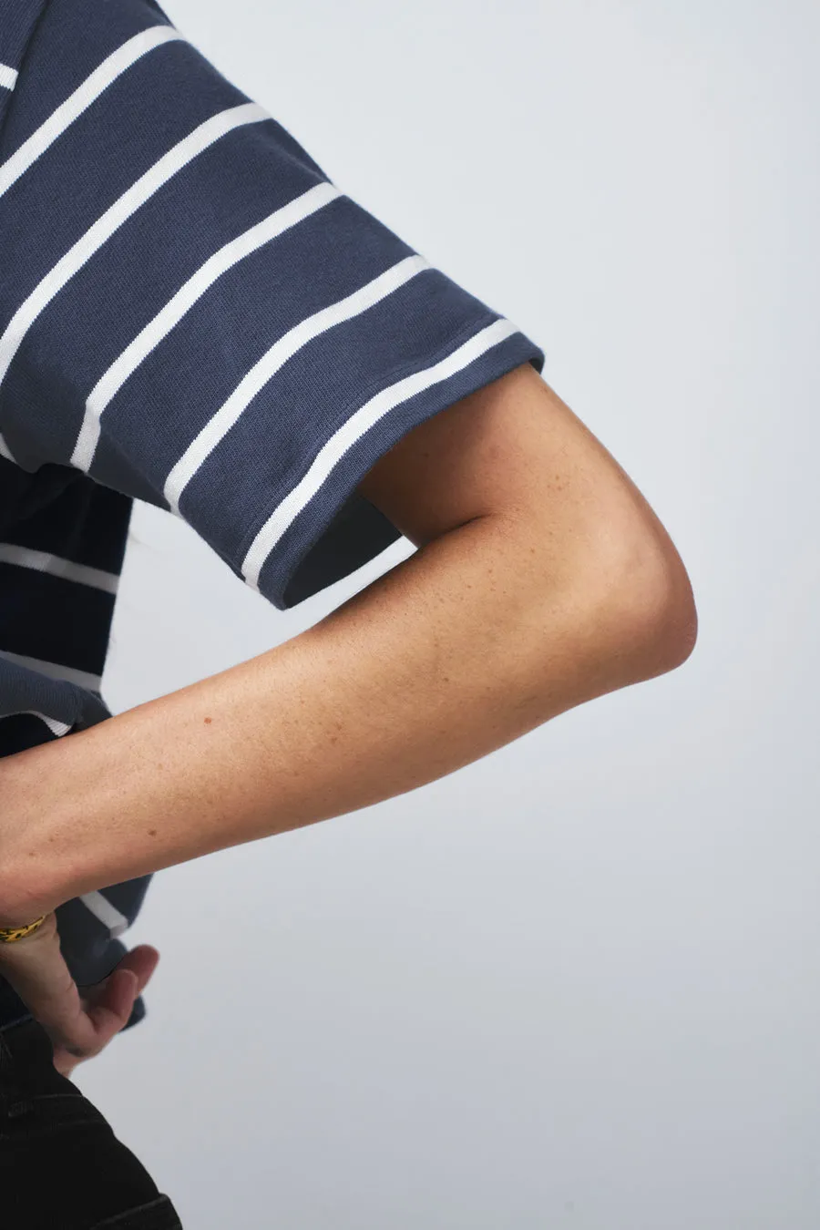 The Practice Tee in Dime Knit™