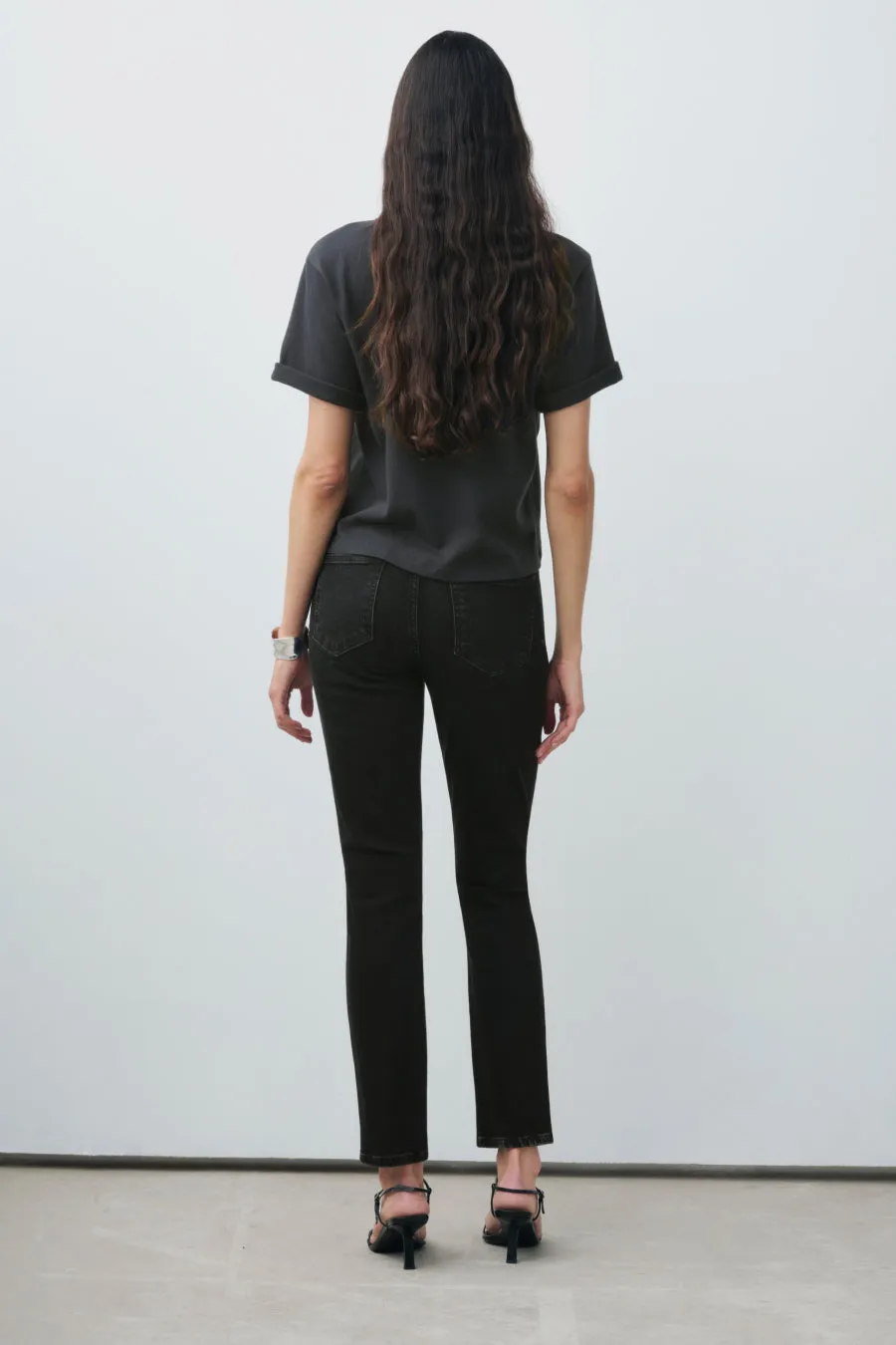 The Practice Tee in Dime Knit™