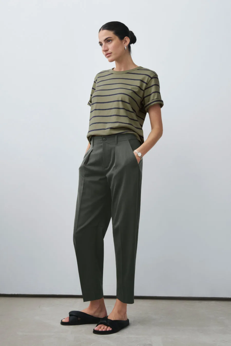 The Practice Tee in Dime Knit™