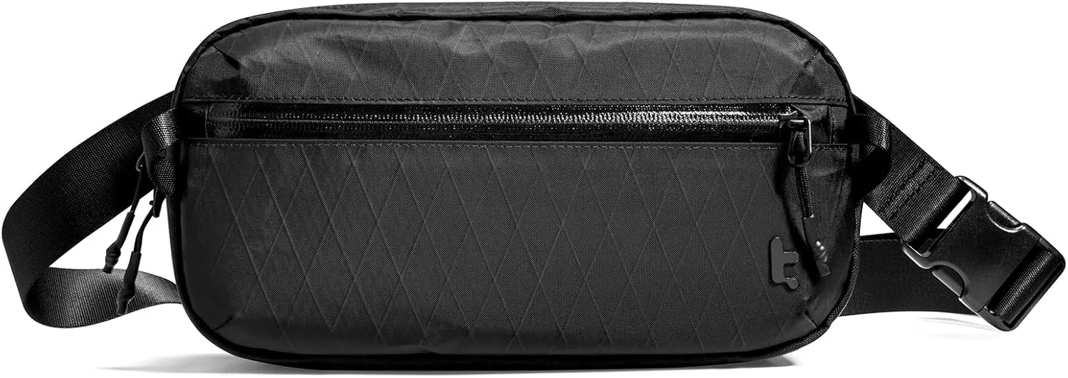 tomtoc 3.5L X-Pac Sling Bag with RFID Blocking, Crossbody Bag Minimalist Chest Shoulder Pack for Men/Women, Water-resistant Lightweight Casual Funny Pack for Travel/Daily Commute, Nintendo Switch 2