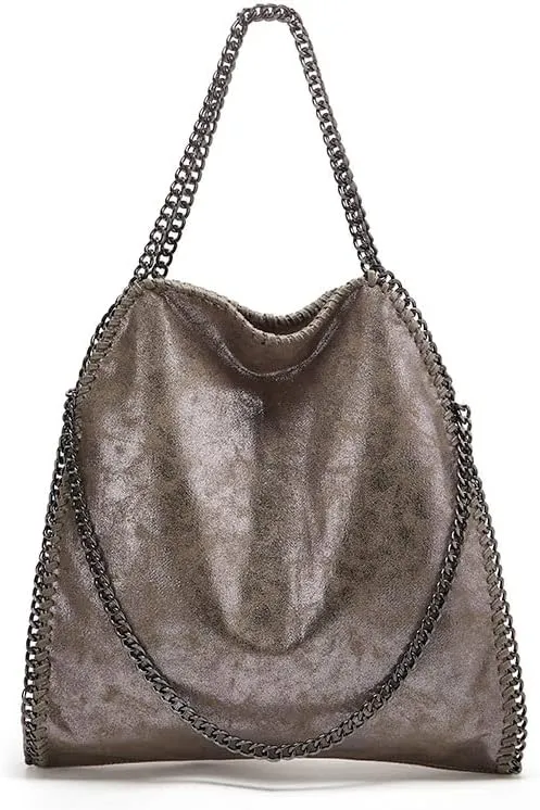 Women Handbag Large Capacity Tote bag Crossbody Shoulder Bag Fashion Hobo Chain Bag Purse for Women