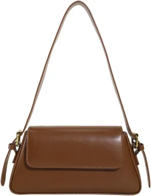 Women Trendy Tote Handbag Underarm Bag PU Leather Satchel Bag Crossbody Bag Party Clutch Purse, Pink