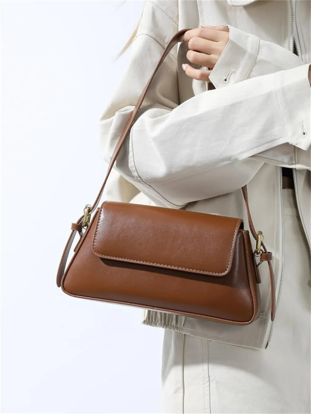 Women Trendy Tote Handbag Underarm Bag PU Leather Satchel Bag Crossbody Bag Party Clutch Purse, Pink