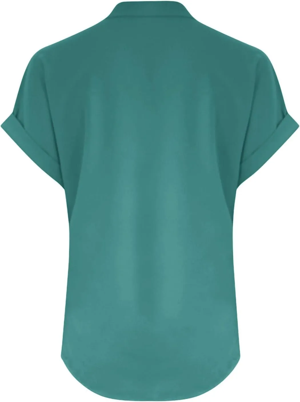 Women's Cotton Linen Cap Sleeve T-Shirt Half Button V Neck Tunic Tops Lounge Baggy 2025 Solid Color Summer Blouses